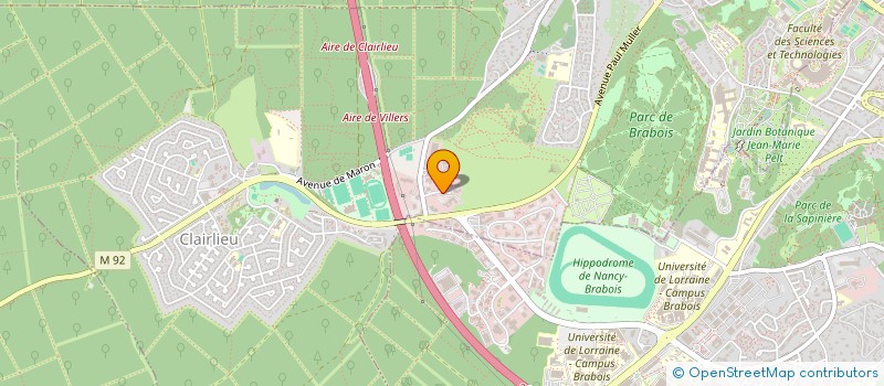 localisation de l'entreprise THERMOCLIM à VILLERS-LES-NANCY