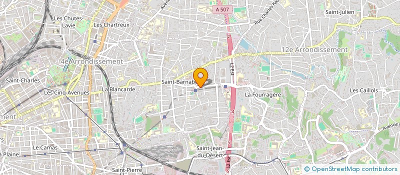 localisation de l'entreprise THERMOCLIM  MARSEILLE