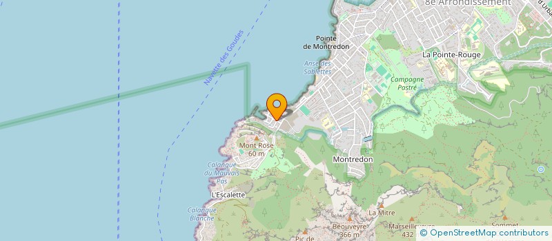 localisation de l'entreprise THERMOCLINE à MARSEILLE