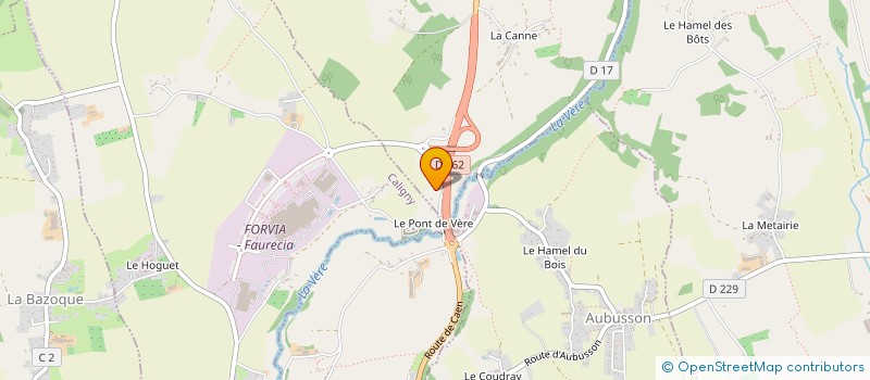 localisation de l'entreprise THERMOCOAX à CALIGNY