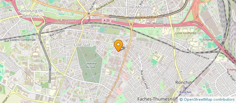 localisation de l'entreprise THERMOCONECT à LILLE