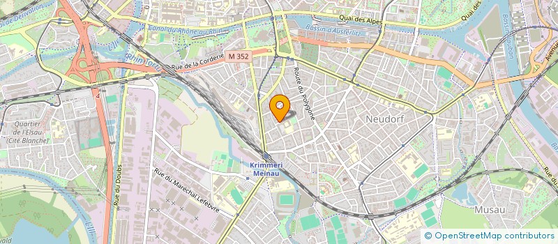 localisation de l'entreprise THERMOCONFORT à STRASBOURG