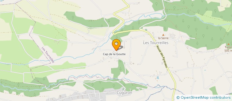 localisation de l'entreprise THERMODRONESERVICES  LES TOURREILLES