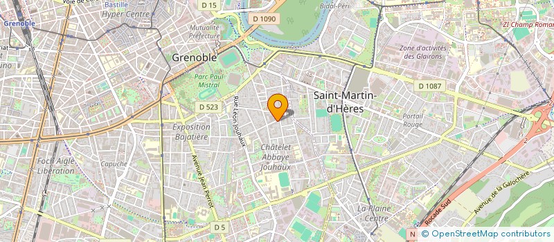 localisation de l'entreprise THERMOFLEX à GRENOBLE