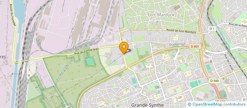 localisation de l'entreprise THERMOGLASS PAYS DU NORD FLANDRES à GRANDE-SYNTHE