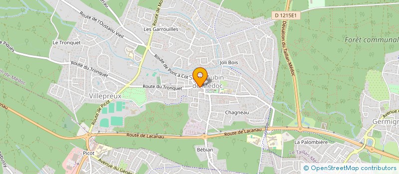 localisation de l'entreprise THERMOGRAPHIE SERVICES  SAINT-AUBIN-DE-MEDOC