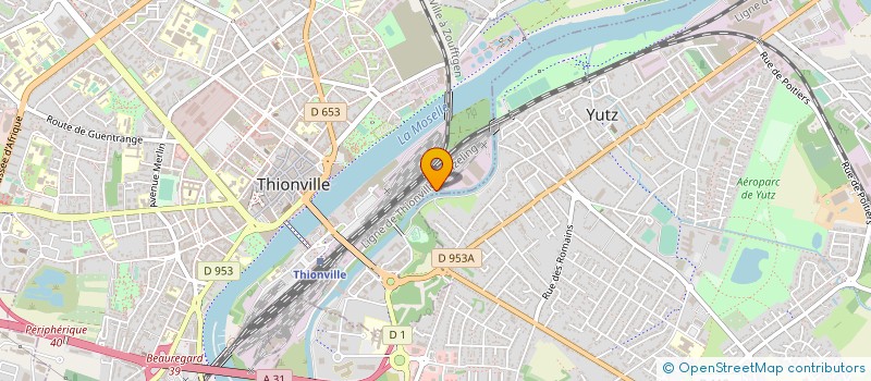 localisation de l'entreprise THERMOLAQUAGE DE THIONVILLE à THIONVILLE