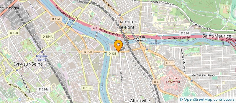 localisation de l'entreprise THERMON FRANCE à ALFORTVILLE