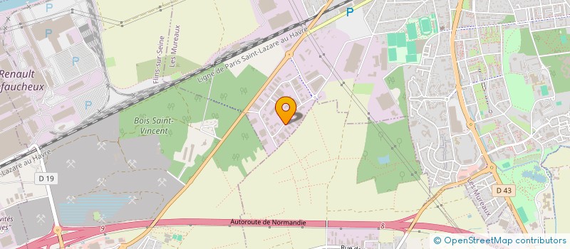 localisation de l'entreprise THERMOPATCH FRANCE à MUREAUX (LES)