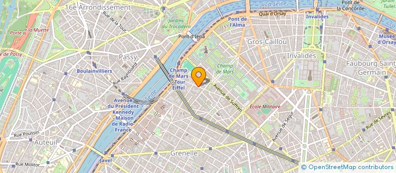 localisation de l'entreprise THERMOSPHR FRANCE  PARIS