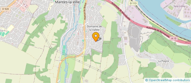 localisation de l'entreprise THERMOSTAL à MANTES-LA-VILLE