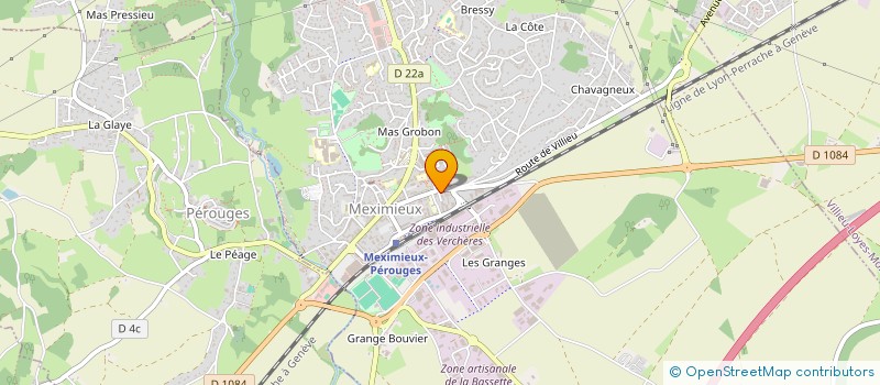 localisation de l'entreprise THERMOSUN à MEXIMIEUX
