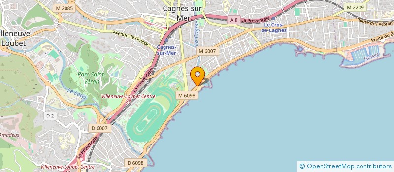 localisation de l'entreprise THERMOTECH à CAGNES-SUR-MER