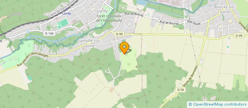 localisation de l'entreprise THERMOTECH CONCEPT  JANVILLE-SUR-JUINE