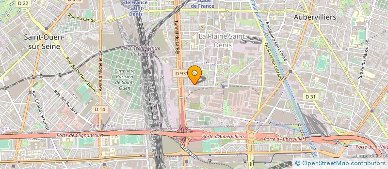 localisation de l'entreprise THERMOVOLT FRANCE à SAINT-DENIS