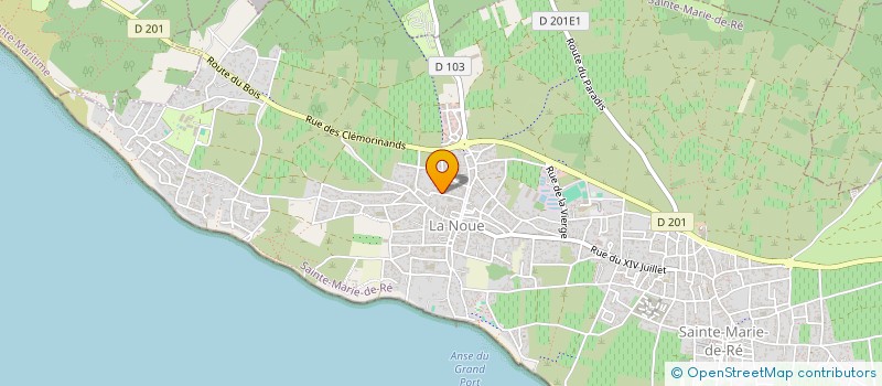 localisation de l'entreprise THEROLE  SAINTE-MARIE-DE-RE