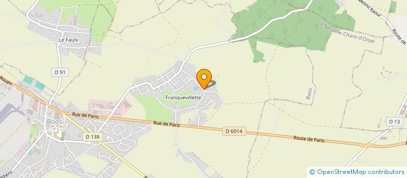 localisation de l'entreprise THERON IMAGE ET COMMUNICATION  BOOS