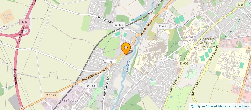 localisation de l'entreprise THERONFIVE  ANDELU