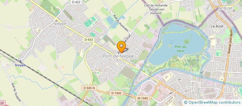 localisation de l'entreprise THERY RMAGL  NIEPPE