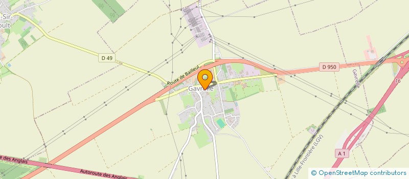 localisation de l'entreprise THERY VINCENT  GAVRELLE