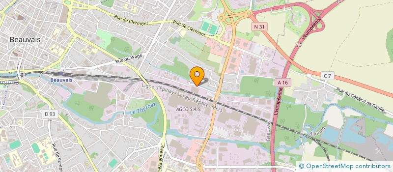 localisation de l'entreprise THES MARQUES ET VOUS  BEAUVAIS