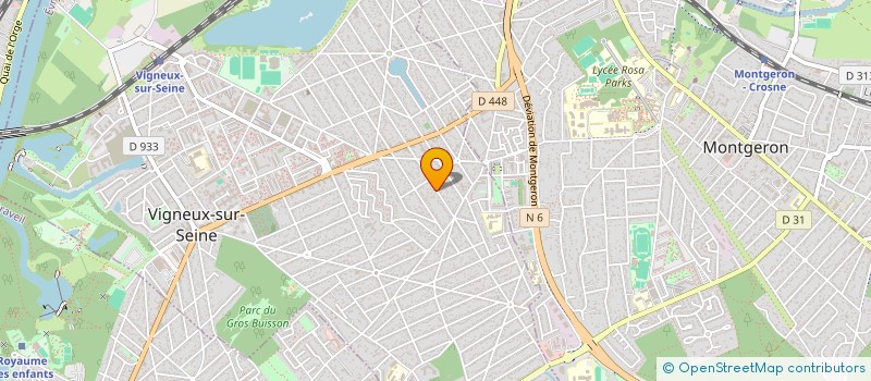 localisation de l'entreprise THESALUS IMMOBILIER à VIGNEUX-SUR-SEINE