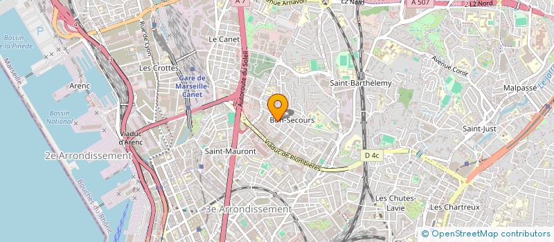 localisation de l'entreprise THESAMEBOY  MARSEILLE 14EME
