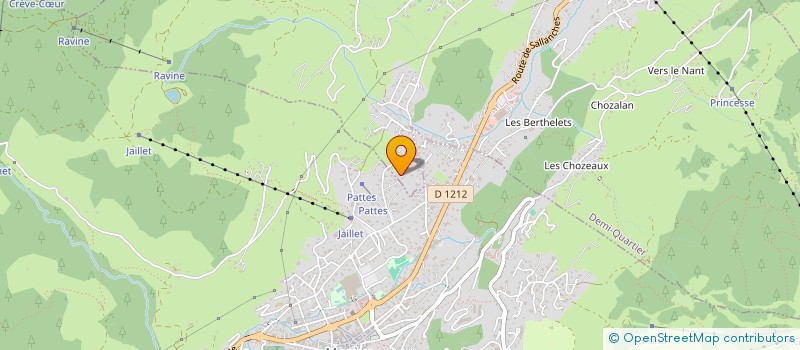 localisation de l'entreprise THESAURA  PRAZ-SUR-ARLY