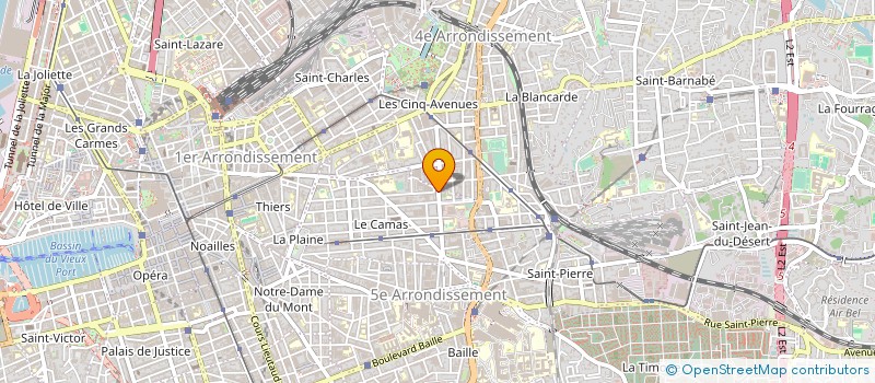 localisation de l'entreprise THESCA CONSULTING à MARSEILLE