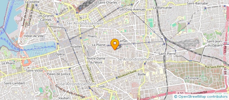 localisation de l'entreprise THESEE LAB  MARSEILLE