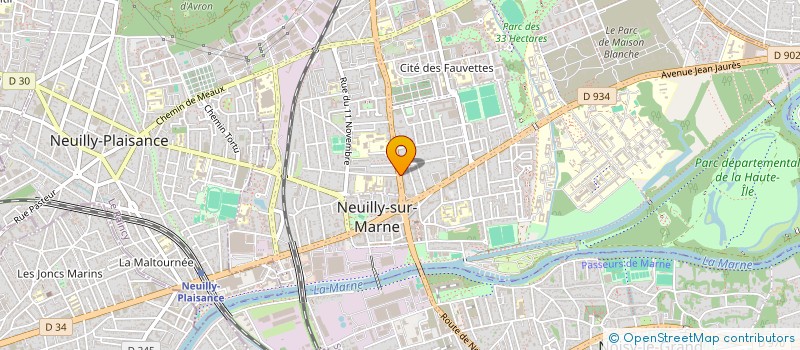 localisation de l'entreprise THESEE SECURITE PRIVEE à NEUILLY-SUR-MARNE