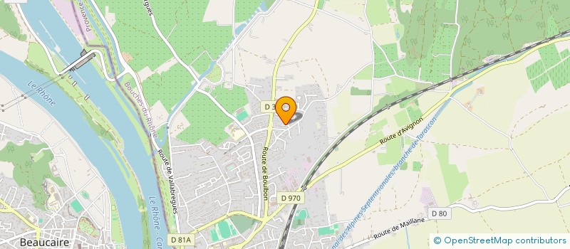 localisation de l'entreprise THESIDO  TARASCON