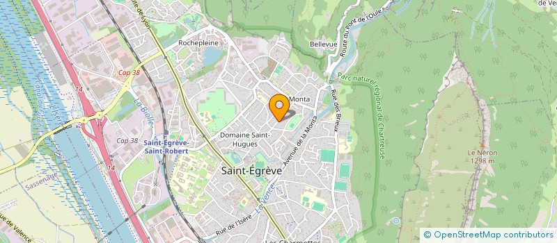 localisation de l'entreprise THESLO  SAINT-EGREVE