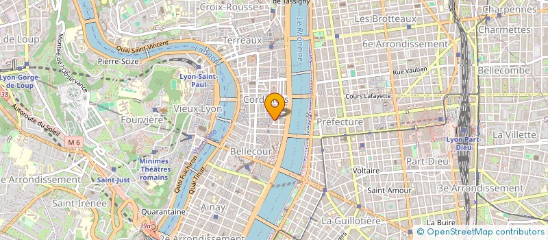 localisation de l'entreprise THESSERACT à LYON
