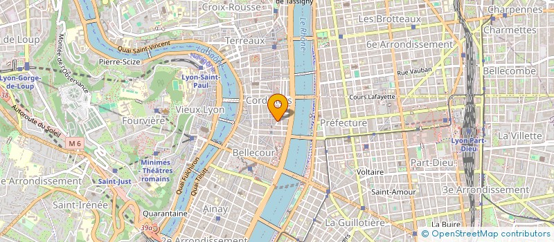 localisation de l'entreprise THESSERACT CONSEIL  LYON