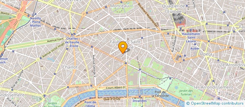 localisation de l'entreprise THETA à PARIS