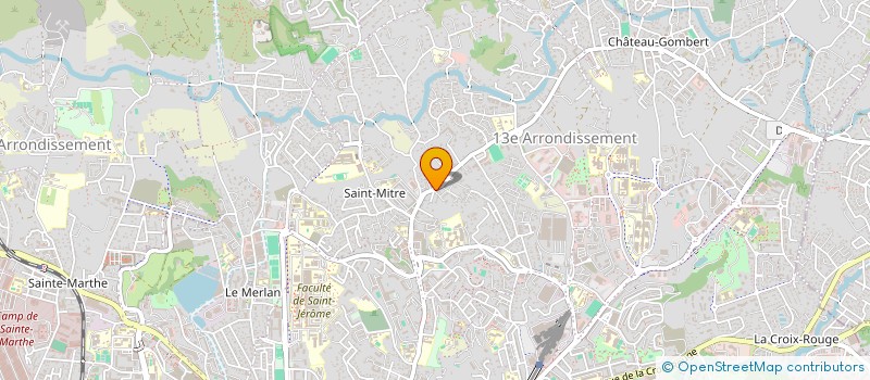 localisation de l'entreprise THETA CONSULTING  MARSEILLE