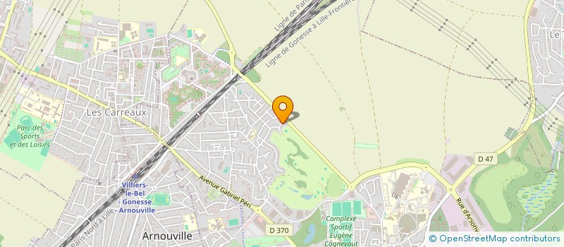 localisation de l'entreprise THETA CONSULTING SERVICES  L'ISLE-ADAM