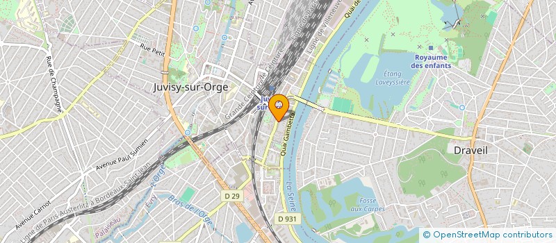 localisation de l'entreprise THETAPIERRE à JUVISY-SUR-ORGE