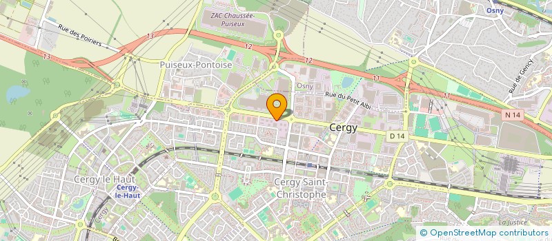 localisation de l'entreprise THETFORD SARL  OSNY