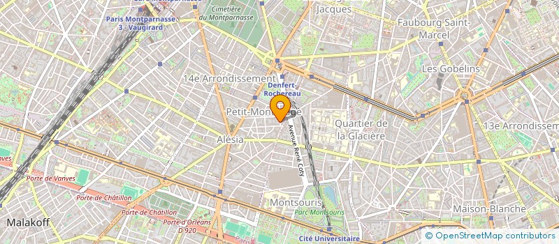 localisation de l'entreprise THETIS  PARIS