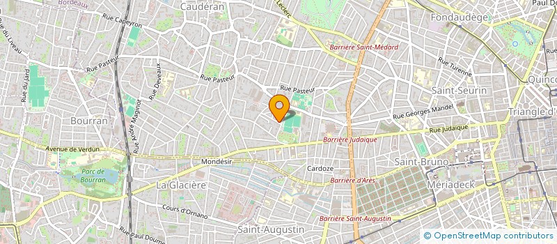 localisation de l'entreprise THETISIMO à BORDEAUX