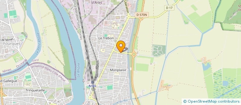 localisation de l'entreprise THEULUS à ARLES