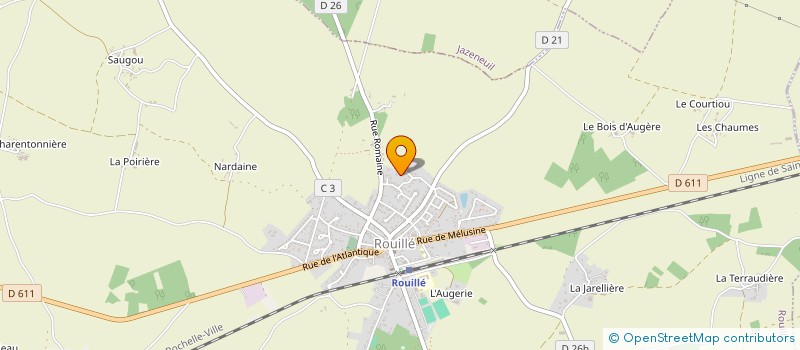 localisation de l'entreprise THEV GROUP  ROUILLE