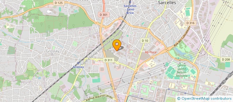 localisation de l'entreprise THEVA  GROSLAY