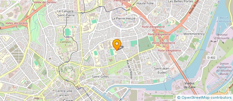 localisation de l'entreprise THEVALIE à CAEN