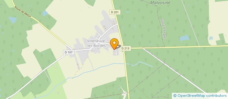 localisation de l'entreprise THEVAN  VILLENEUVE-LES-BORDES