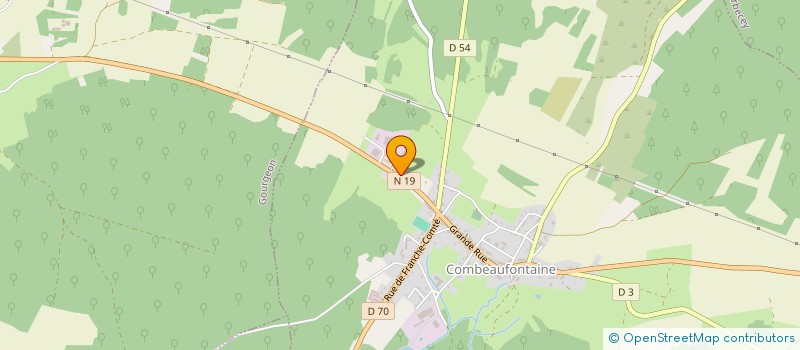 localisation de l'entreprise THEVCO  COMBEAUFONTAINE