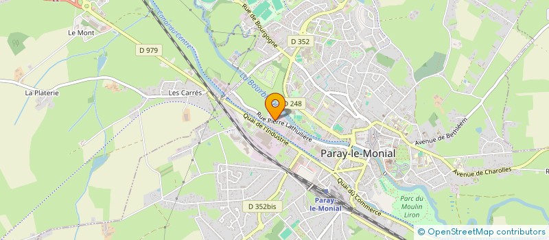 localisation de l'entreprise THEVENET FILS à PARAY-LE-MONIAL