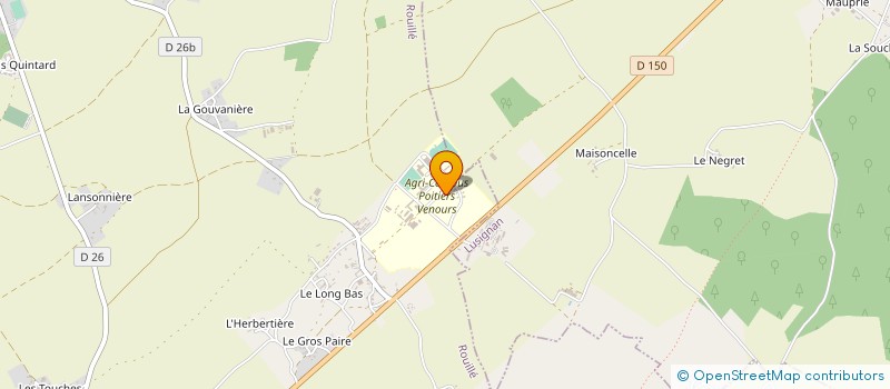 localisation de l'entreprise THEVENET PERE ET FILS à ROUILLE